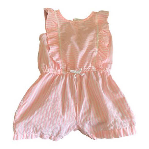 3/$15 Carter's Pink Summer Baby Girl Romper - Picture 6 of 6